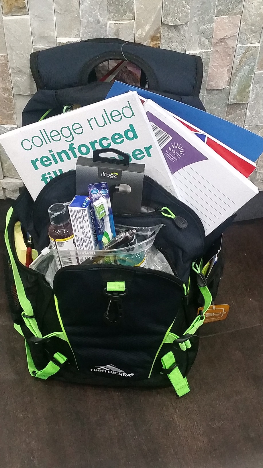 sarubin backpack Pikesville MD Baltimore MD Sarubin Family Dental